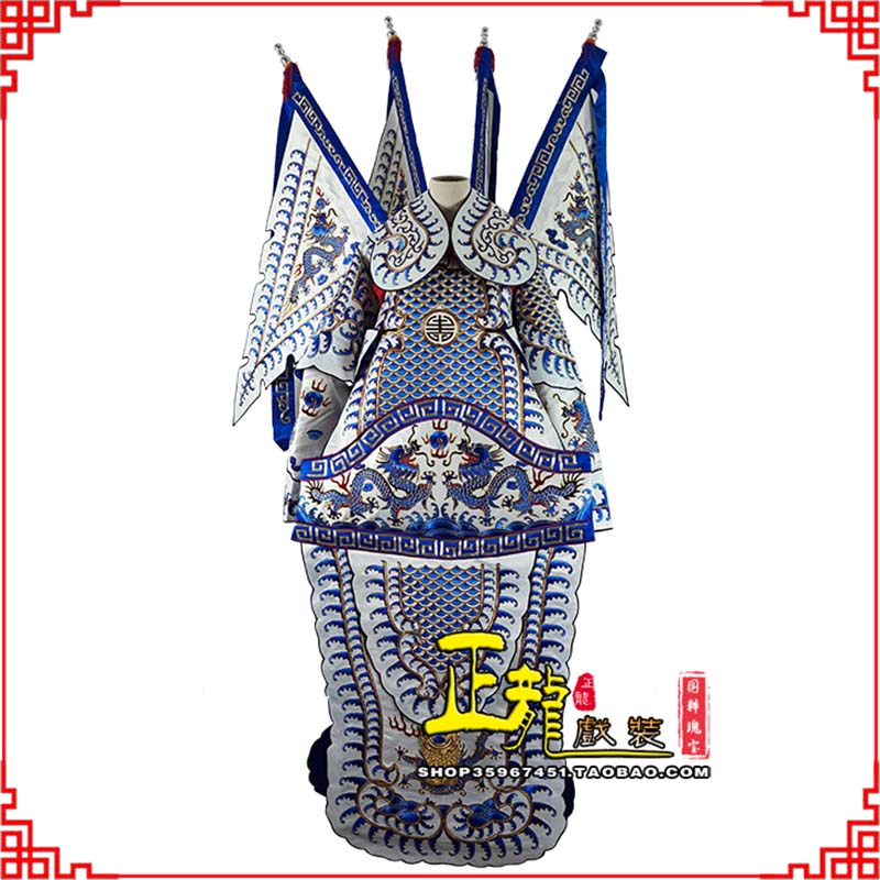 遂平武生武将大靠祥龙勾金